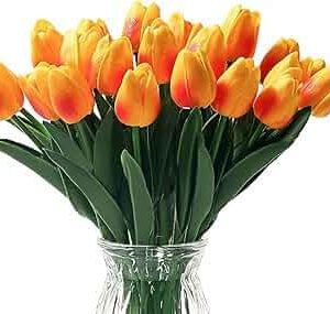 Artificial Tulip (Orange)