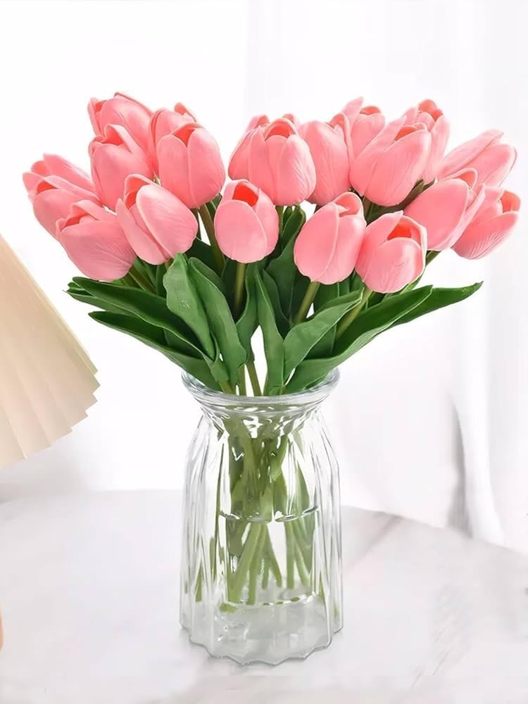 Artificial Tulip (Light Pink) - Image 2