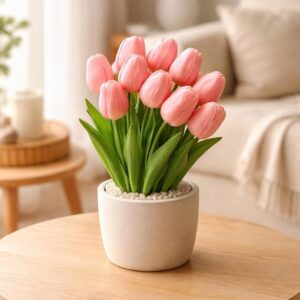 Artificial Tulip (Peach)