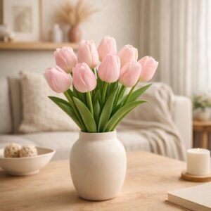 Artificial Tulip (Light Pink)